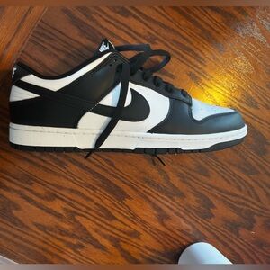 ONE (1) Nike Dunk Black and White Size 12.5. Only have one shoe. NWOT